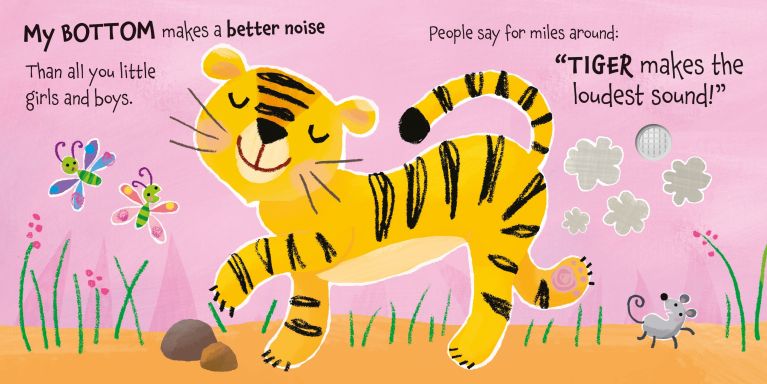 Sensory book: Was That Your Bottom, Bear?, Usborne