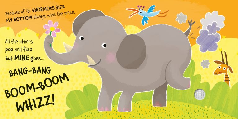 Sensory book: Was That Your Bottom, Bear?, Usborne