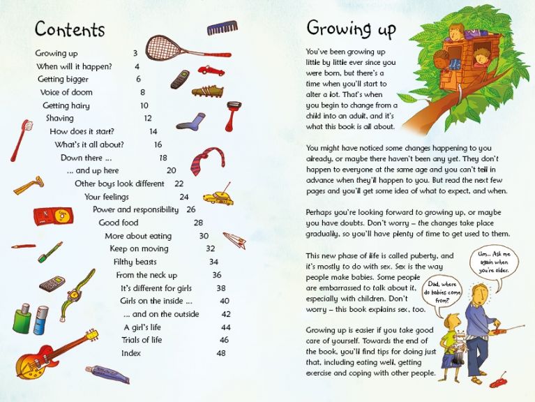 What's Happening To Me (Boy), Usborne