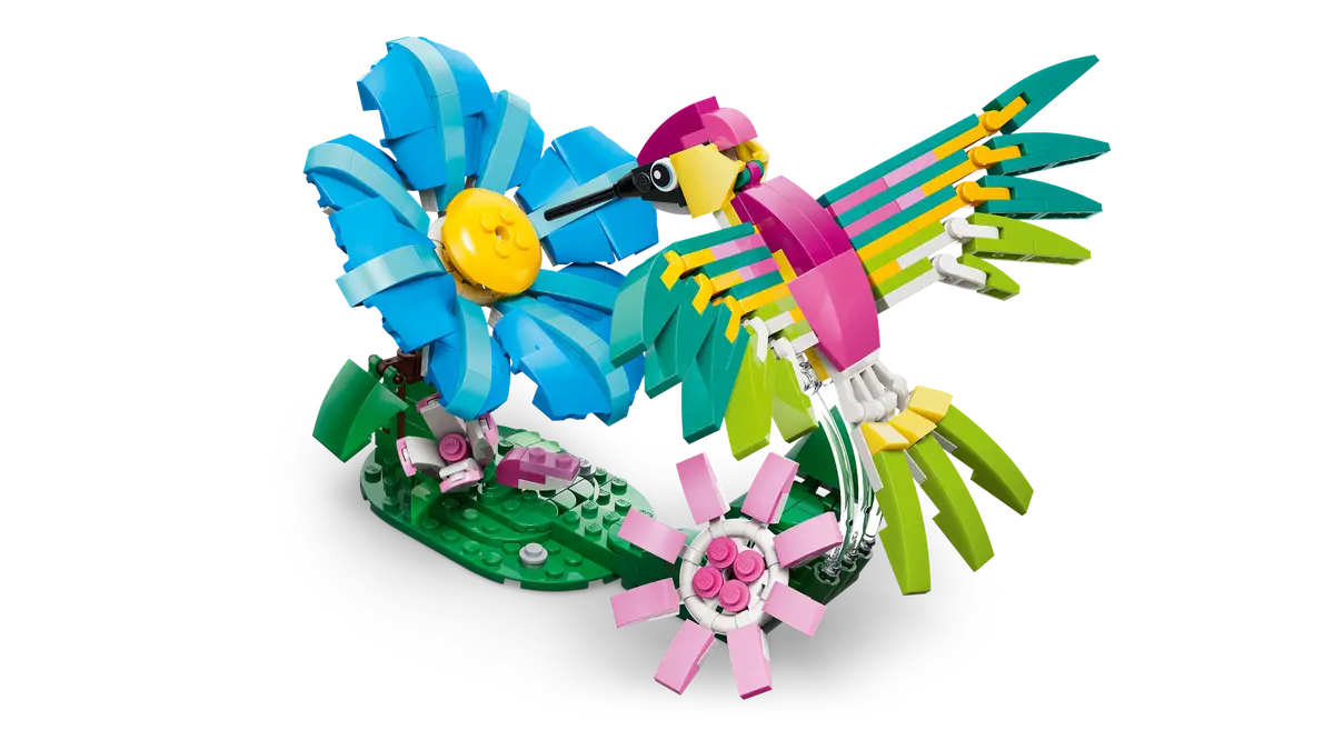 Wild Animals: Colorful Hummingbird 31384, Lego Creator 3-in-1