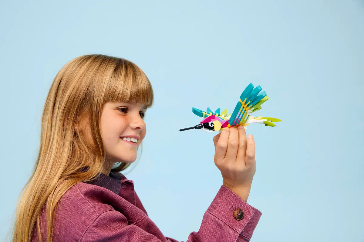 Wild Animals: Colorful Hummingbird 31384, Lego Creator 3-in-1