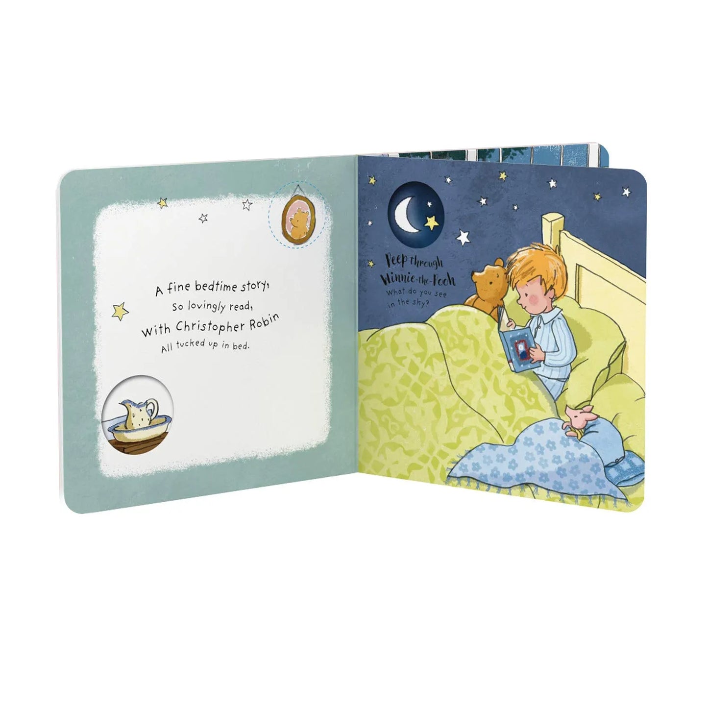 Winnie-the-Pooh: Goodnight Pooh, Board Book for Kids 0+, English Language