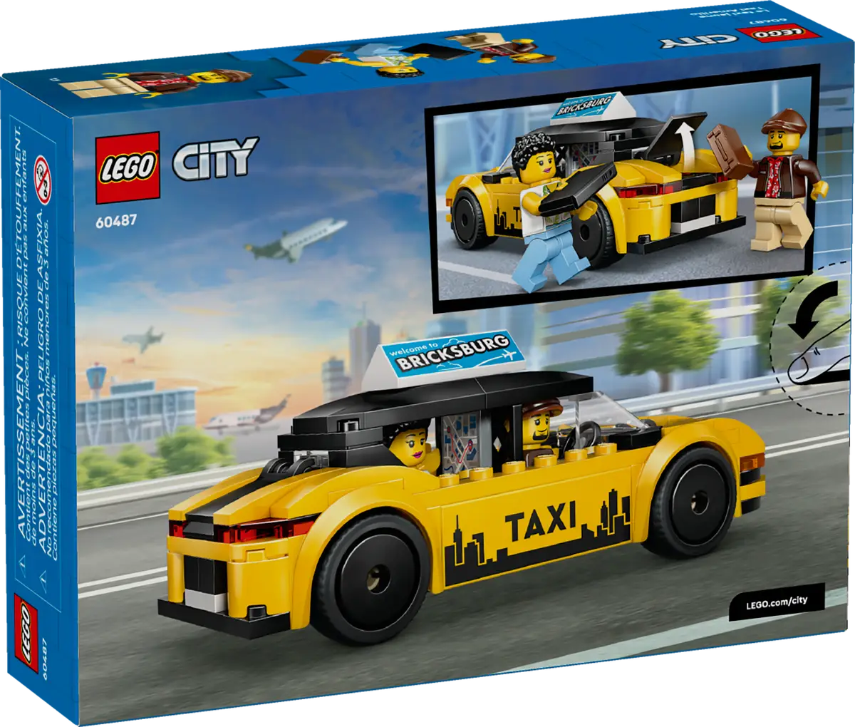 Yellow Taxi 60487, Lego City