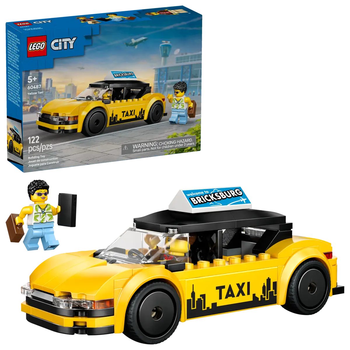 Yellow Taxi 60487, Lego City