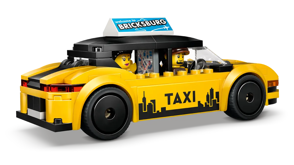 Yellow Taxi 60487, Lego City