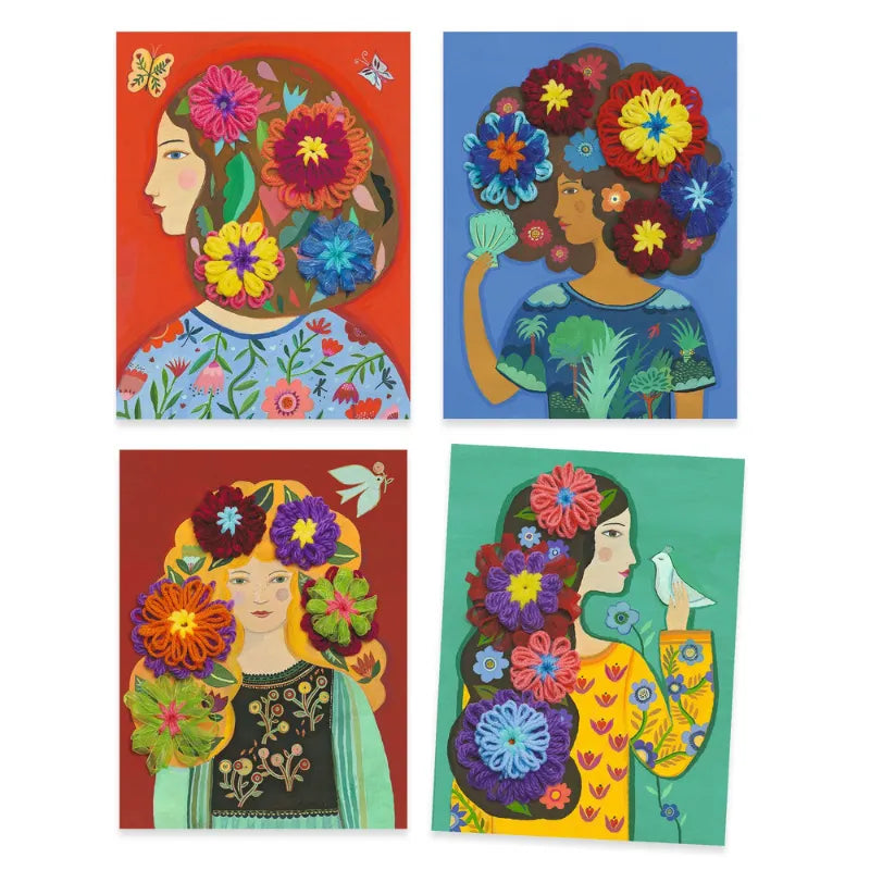 A Hemisphere In Your Hair, Knitting Craft Kit For Kids 7+