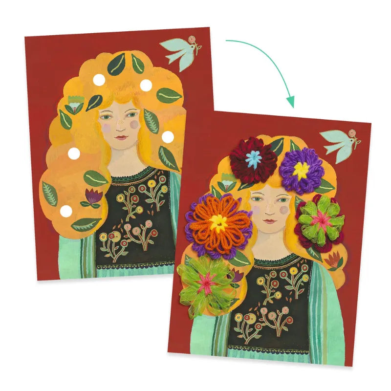 A Hemisphere In Your Hair, Knitting Craft Kit For Kids 7+