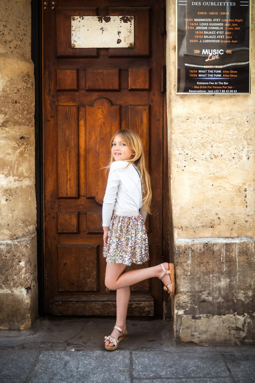 A Star Is Born: Sequins Skirt For Kids 3+, Size US 4-6