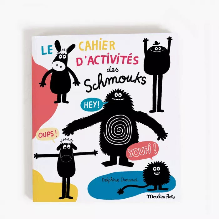 Activity book: Les Schmouks, Moulin Roty