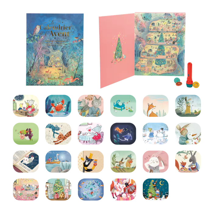 Advent calendar La Grande Famille, Moulin Roty