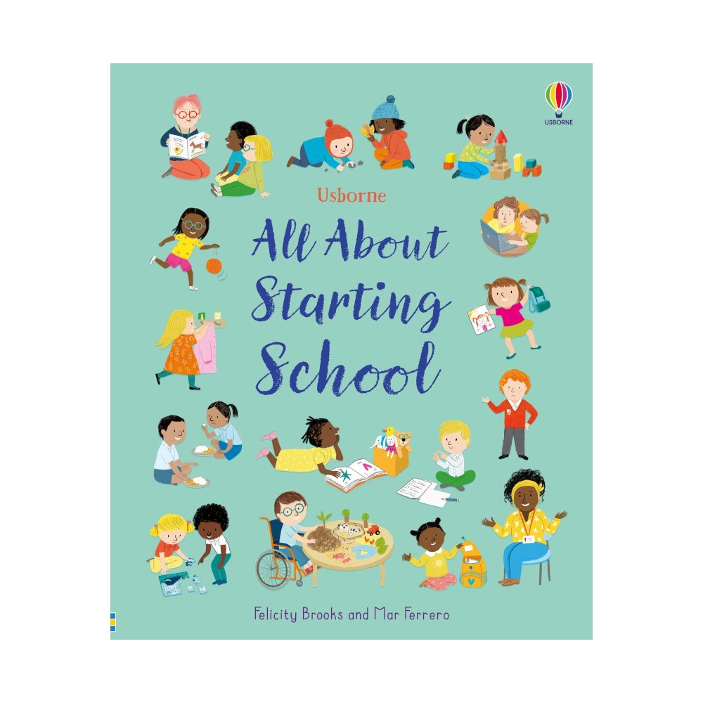Book for preparing for school: All About Starting School, Usborne