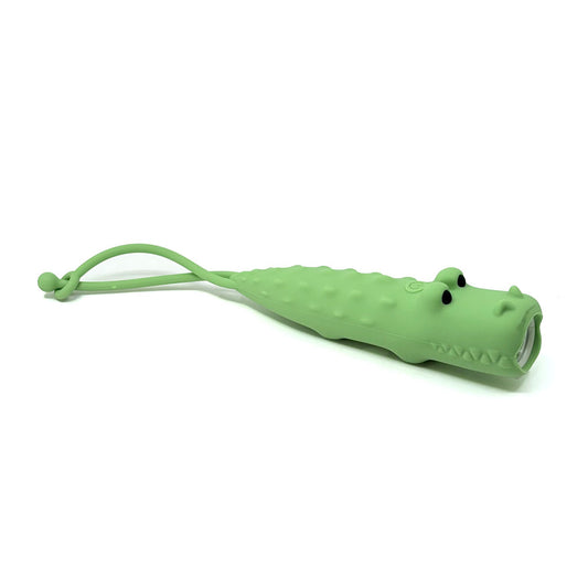 Silicone LED Flashlight USB Rechargeable: Alligator, TS Collection