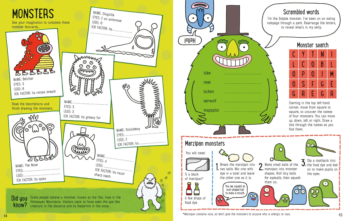 Amazing Activity Book, Usborne