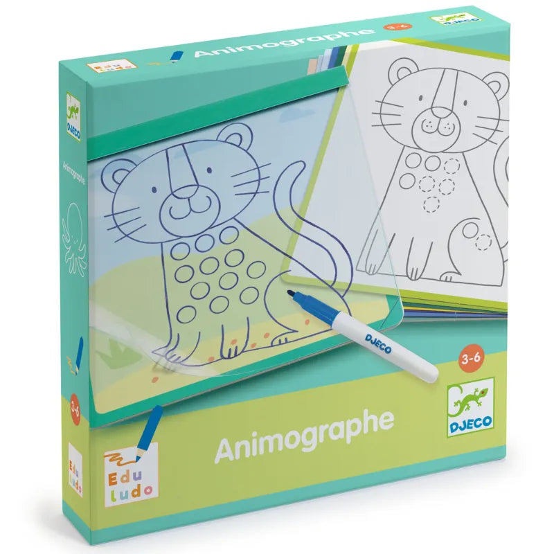 Animographe, Pre-Writing Drawing Activity For Kids 3+