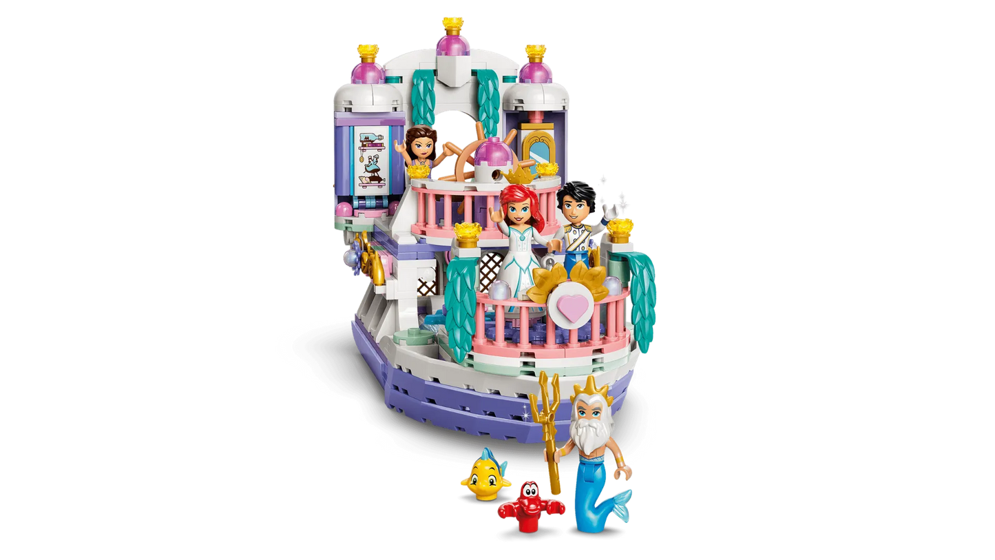 Ariels Royal Wedding Boat 43299, Lego Disney