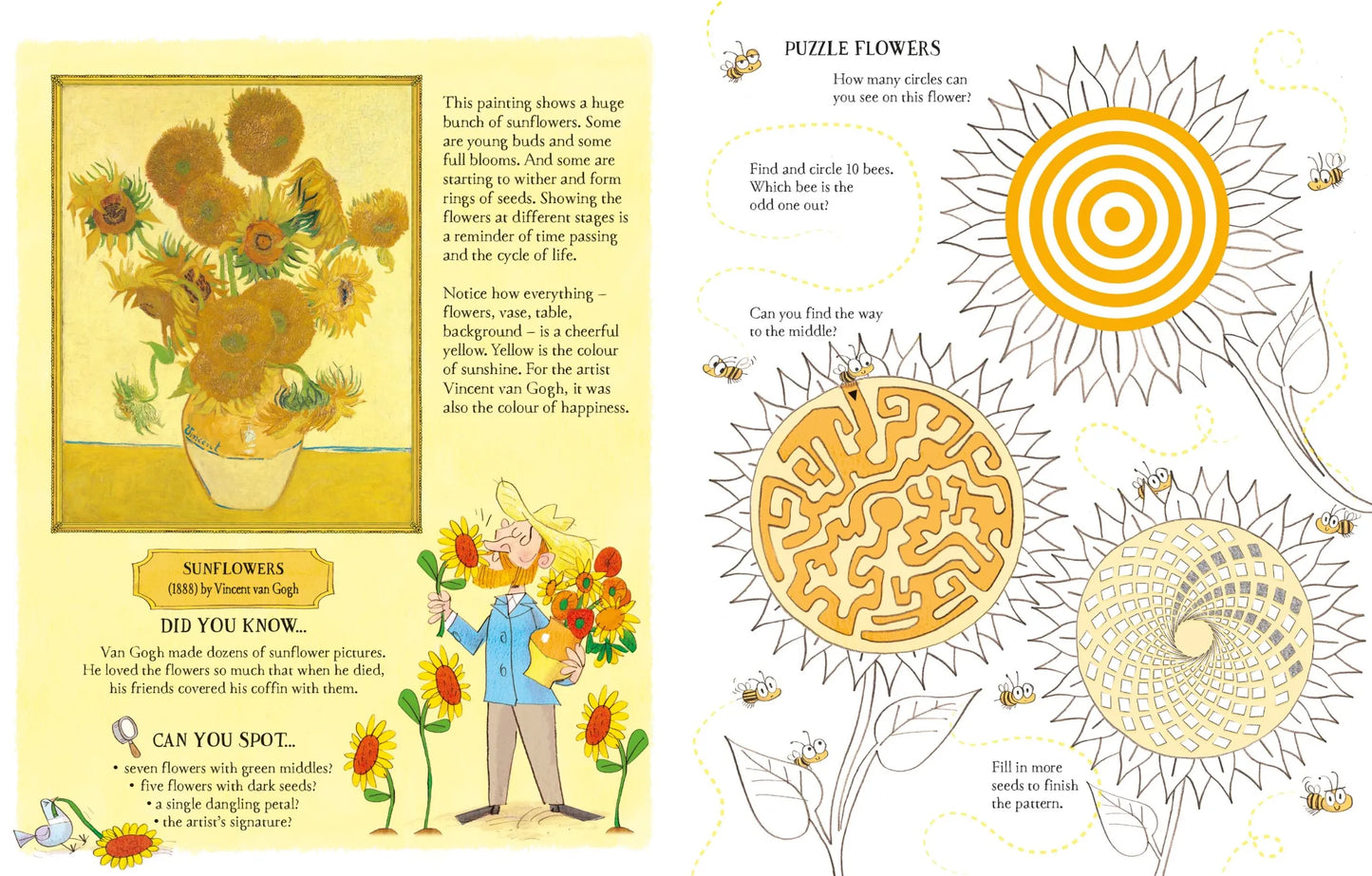 Art Activity Books: Art Puzzle Book, Usborne