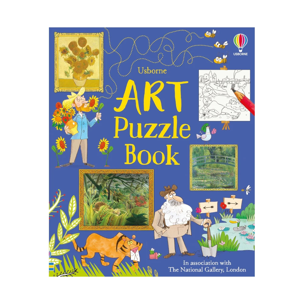 Art Activity Books: Art Puzzle Book, Usborne