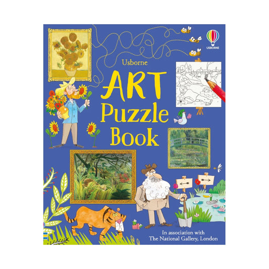 Art Activity Books: Art Puzzle Book, Usborne