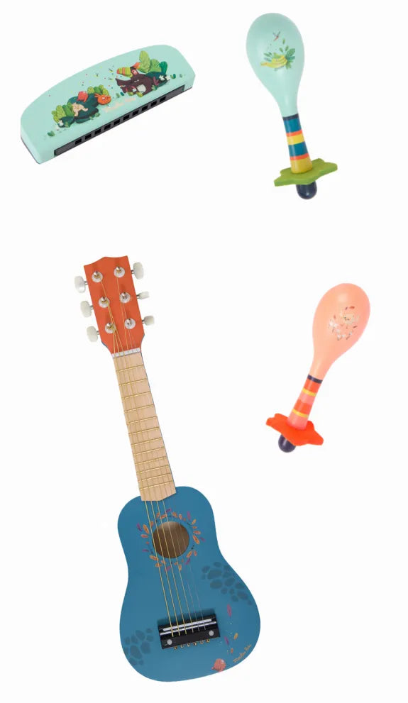 Maracas (assorted): Dans la jungle, Moulin Roty