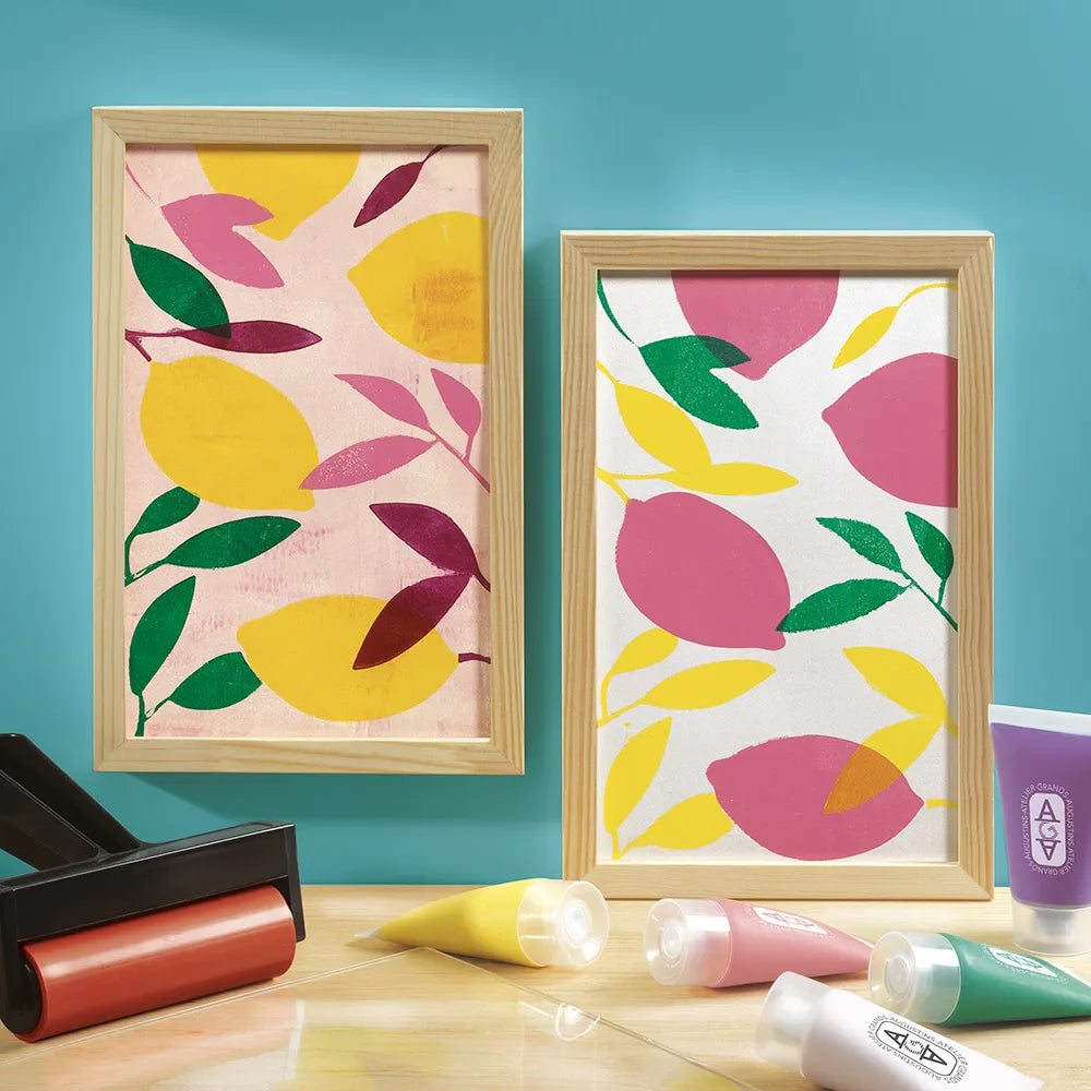 Gel Printing: Atelier 46, Djeco