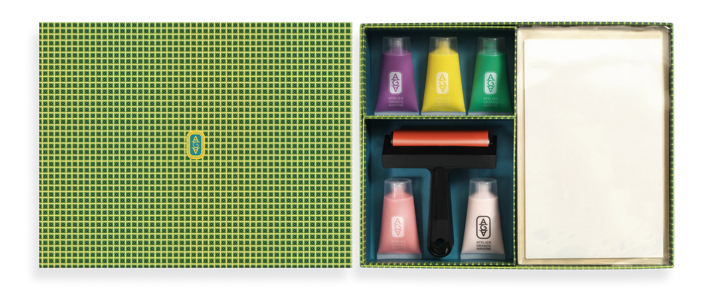 Gel Printing: Atelier 46, Djeco