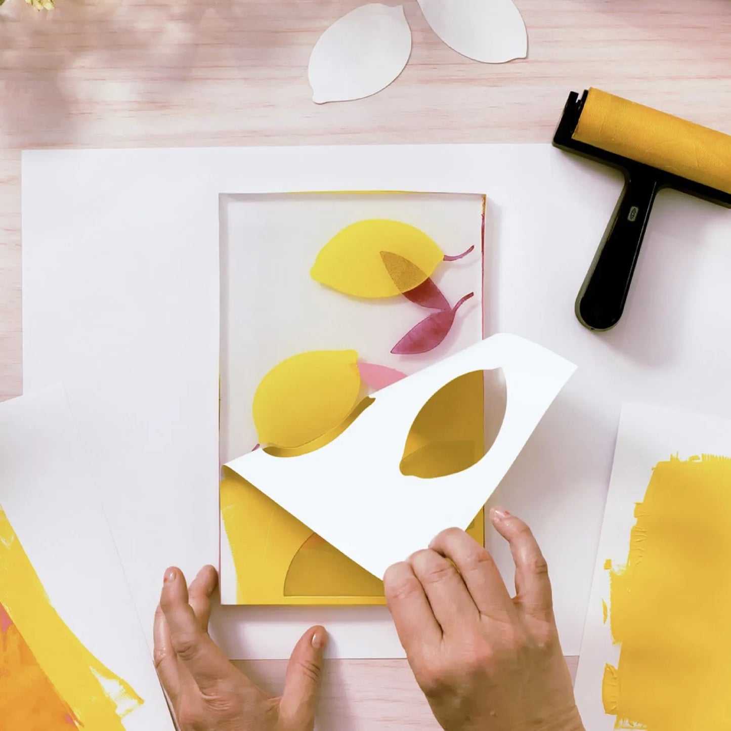 Gel Printing: Atelier 46, Djeco