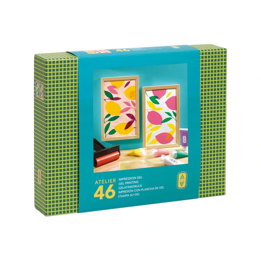 Gel Printing: Atelier 46, Djeco