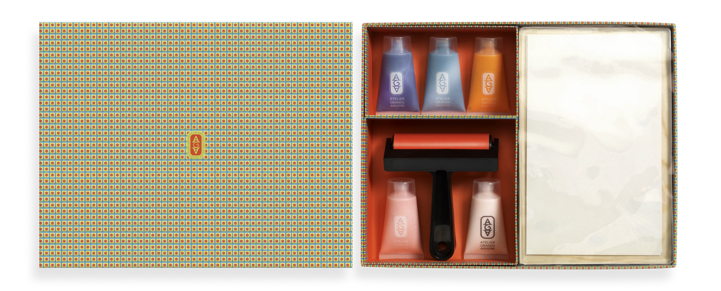 Gel Printing: Atelier 47, Djeco