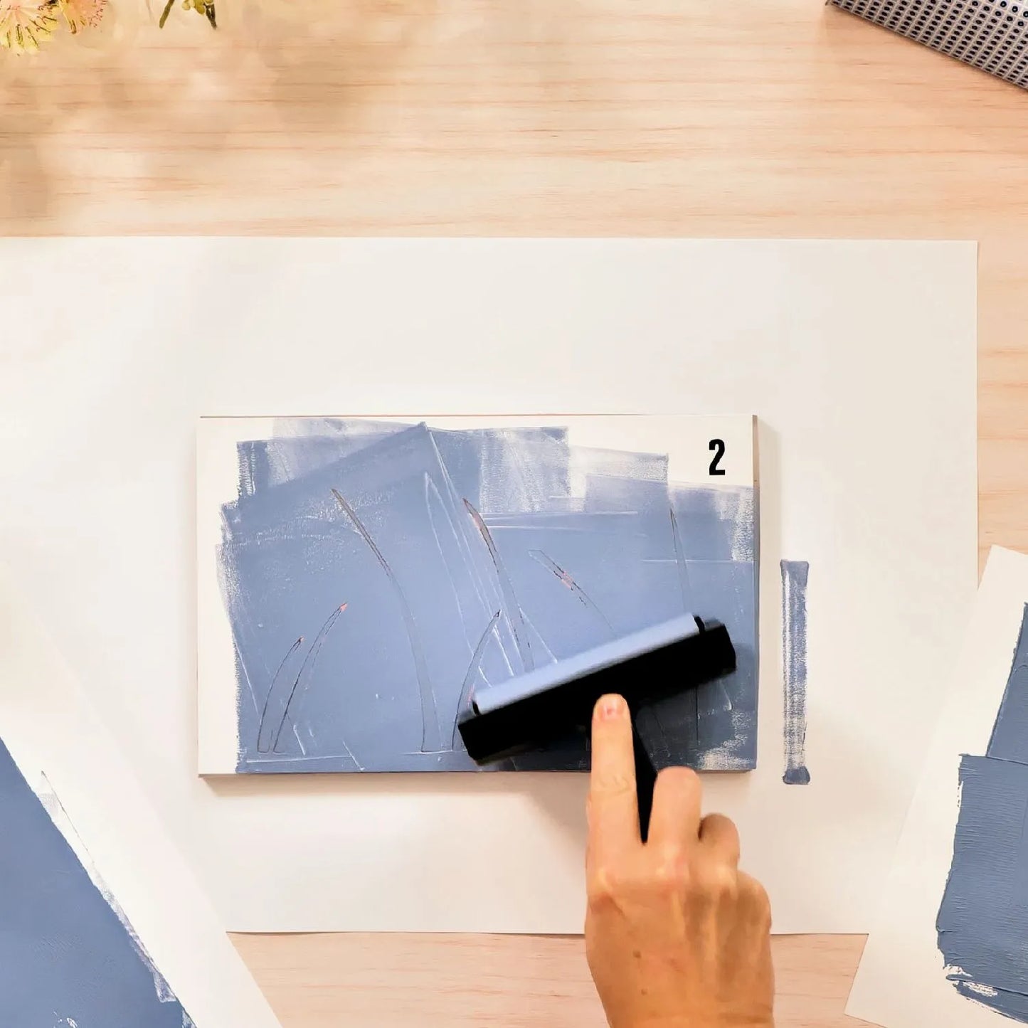 Gel Printing: Atelier 47, Djeco