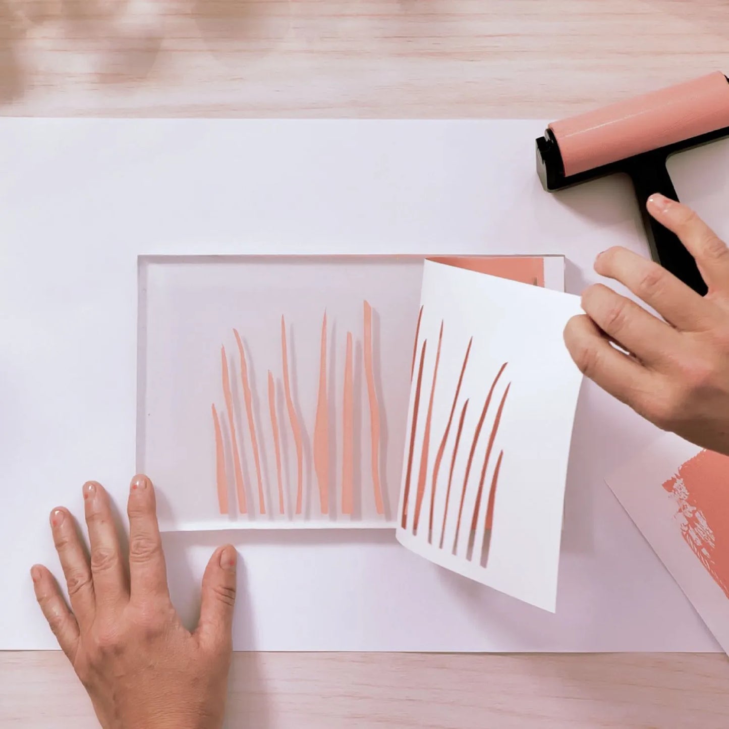 Gel Printing: Atelier 47, Djeco