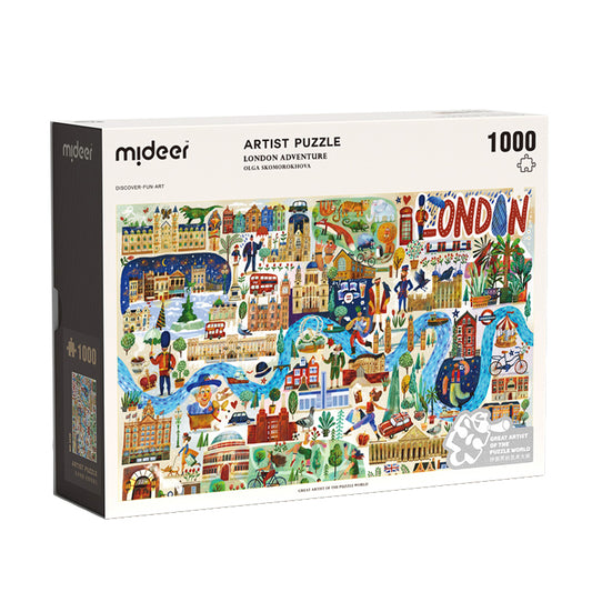 Artist Puzzle- London Adventure 1000PCS Mideer