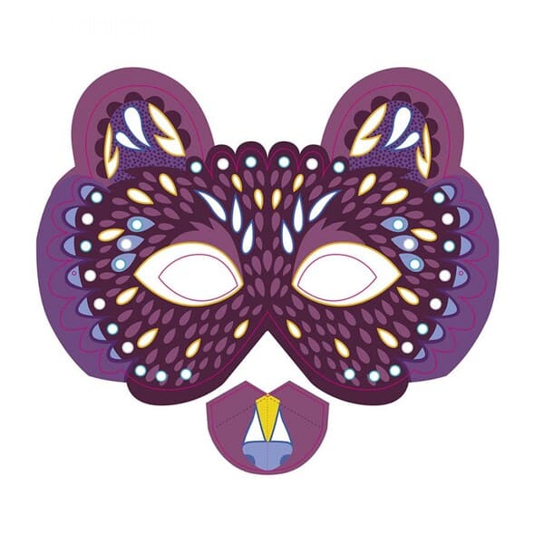 My Activity Pouch - Glittery Masks, AUZOU