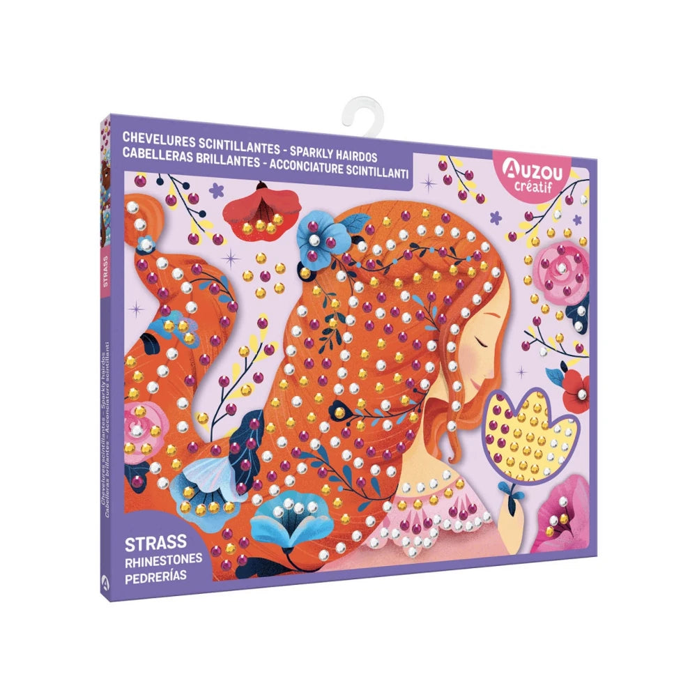 My Little Artist's Activity Kit: Sparkly Hairdos, AUZOU