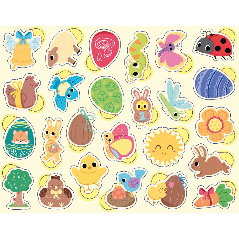 My Metallic Box of Stickers: Easter, AUZOU