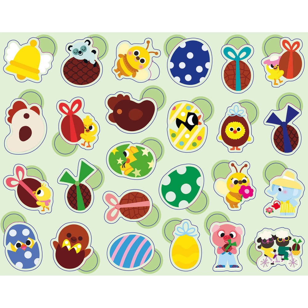 My Metallic Box of Stickers: Easter, AUZOU