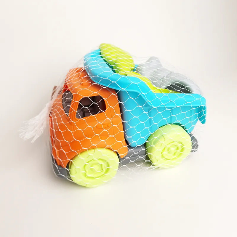 Beach Dump Truck Toy Set 3+ with 5 Accessories, TS Collection