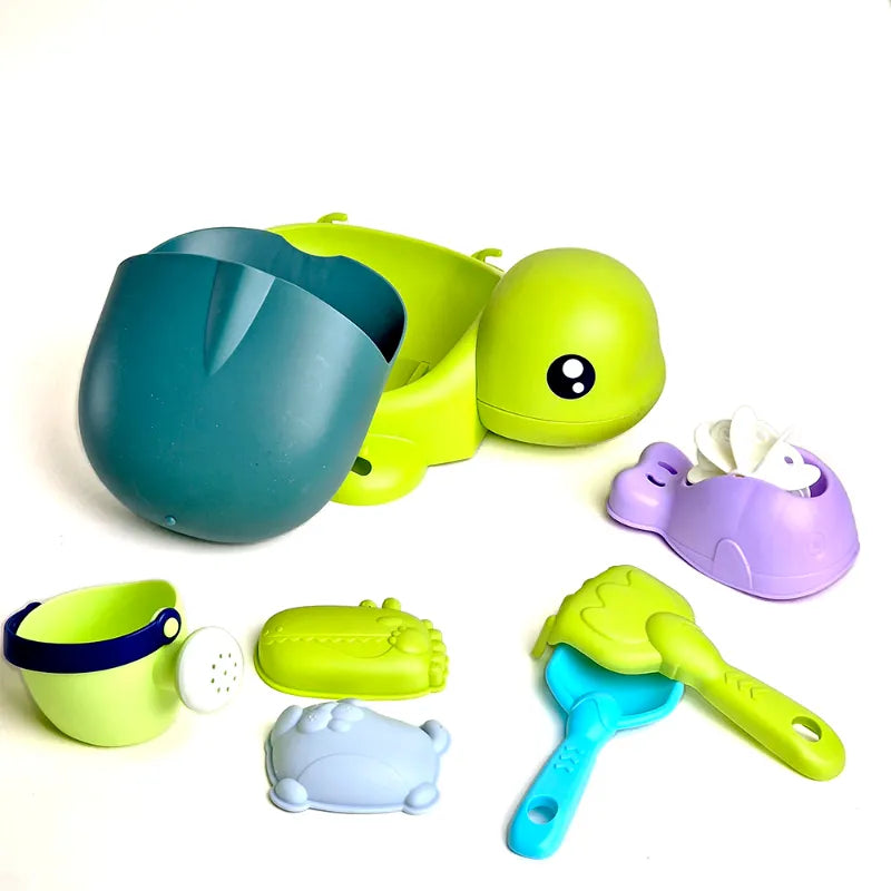 Beach Toy Set: Turtle 8 Pieces, Ludi