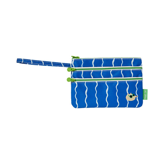 Beach Vacation ID Pouch for Kids 3+, 14 x 19 cm