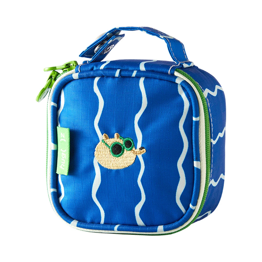 Beach Vacation Tofu Bag for Kids 3+, 9 x 9 x 6 cm