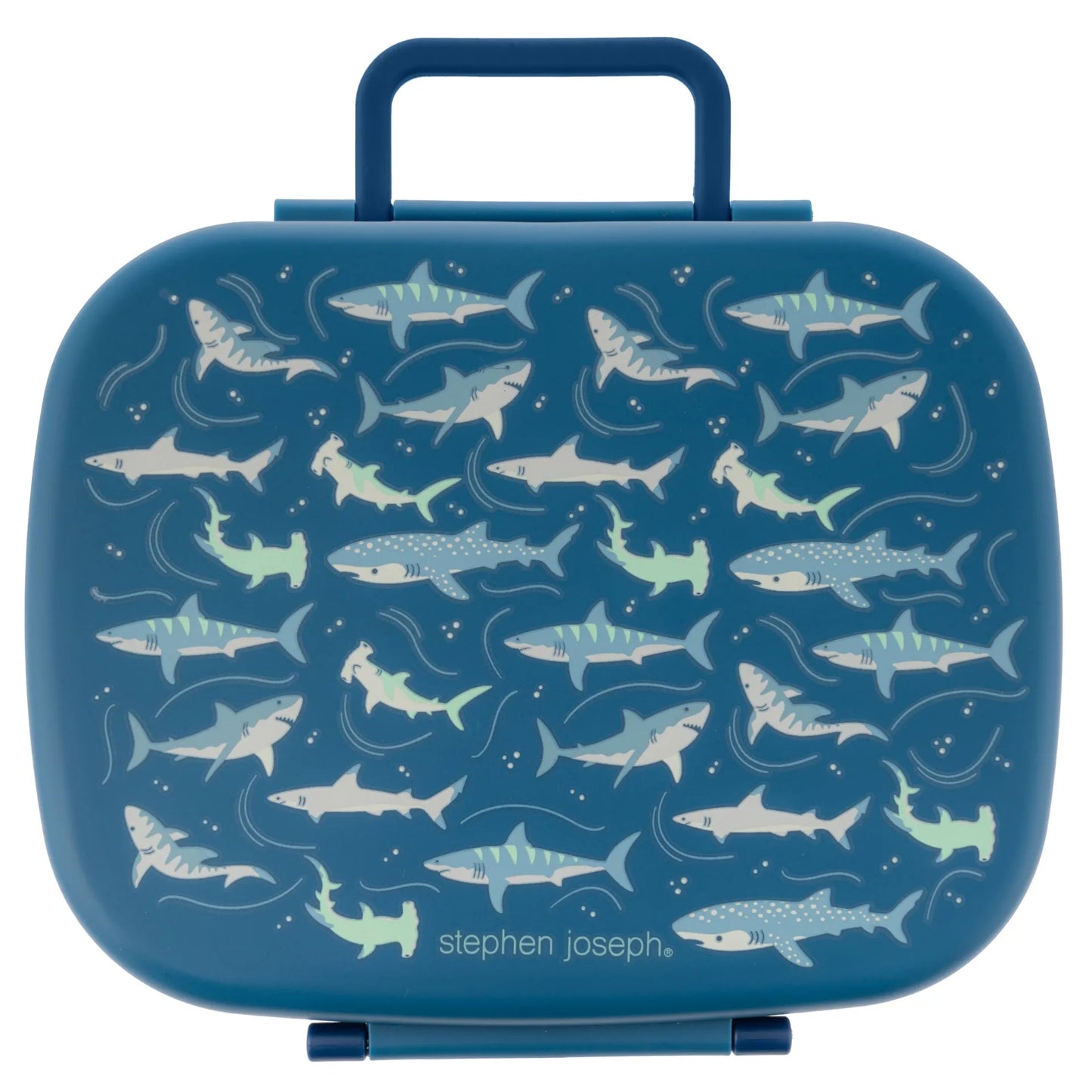 Bento Box with Removable Tray Shark: 5-Compartment Lunch Bento Box. For Kids 3+