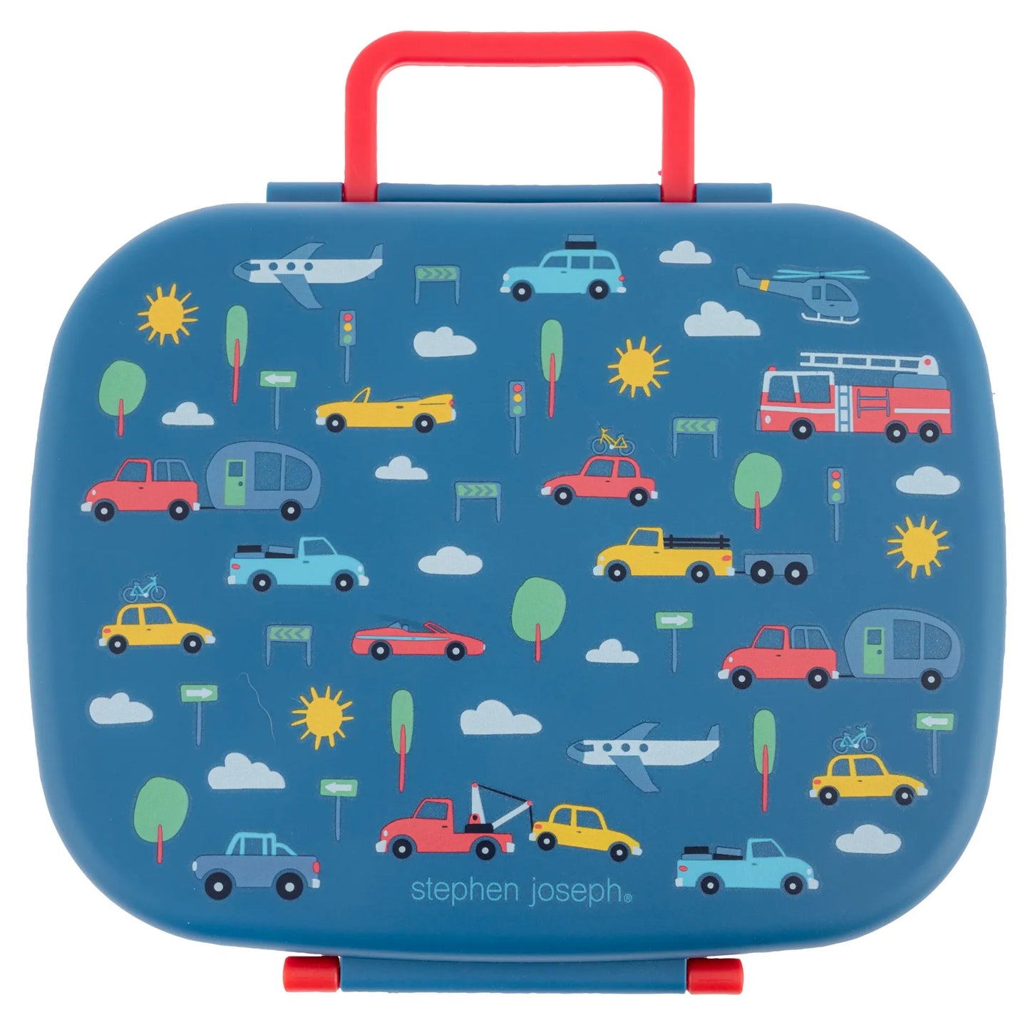 Bento Box with Removable Tray Transportation: 5-Compartment Lunch Bento Box. For Kids 3+