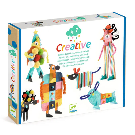 Big Buddies And Little Doggies, Creative Activity Kit For Kids 4+