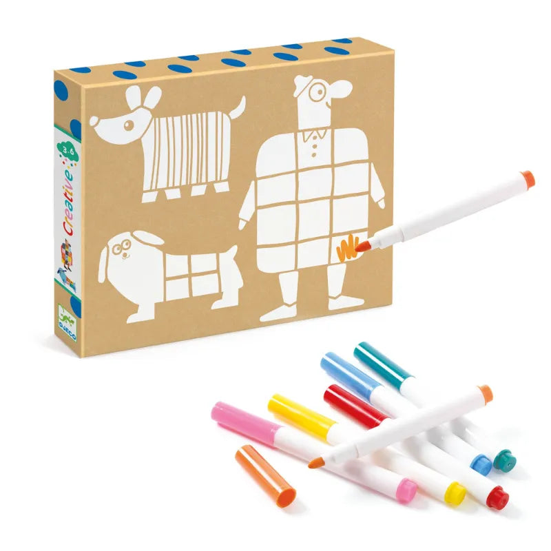 Big Buddies And Little Doggies, Creative Activity Kit For Kids 4+