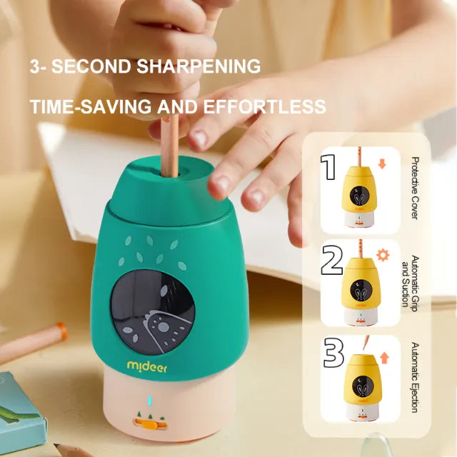Big Tree, Automatic Pencil Sharpener for Kids 3+