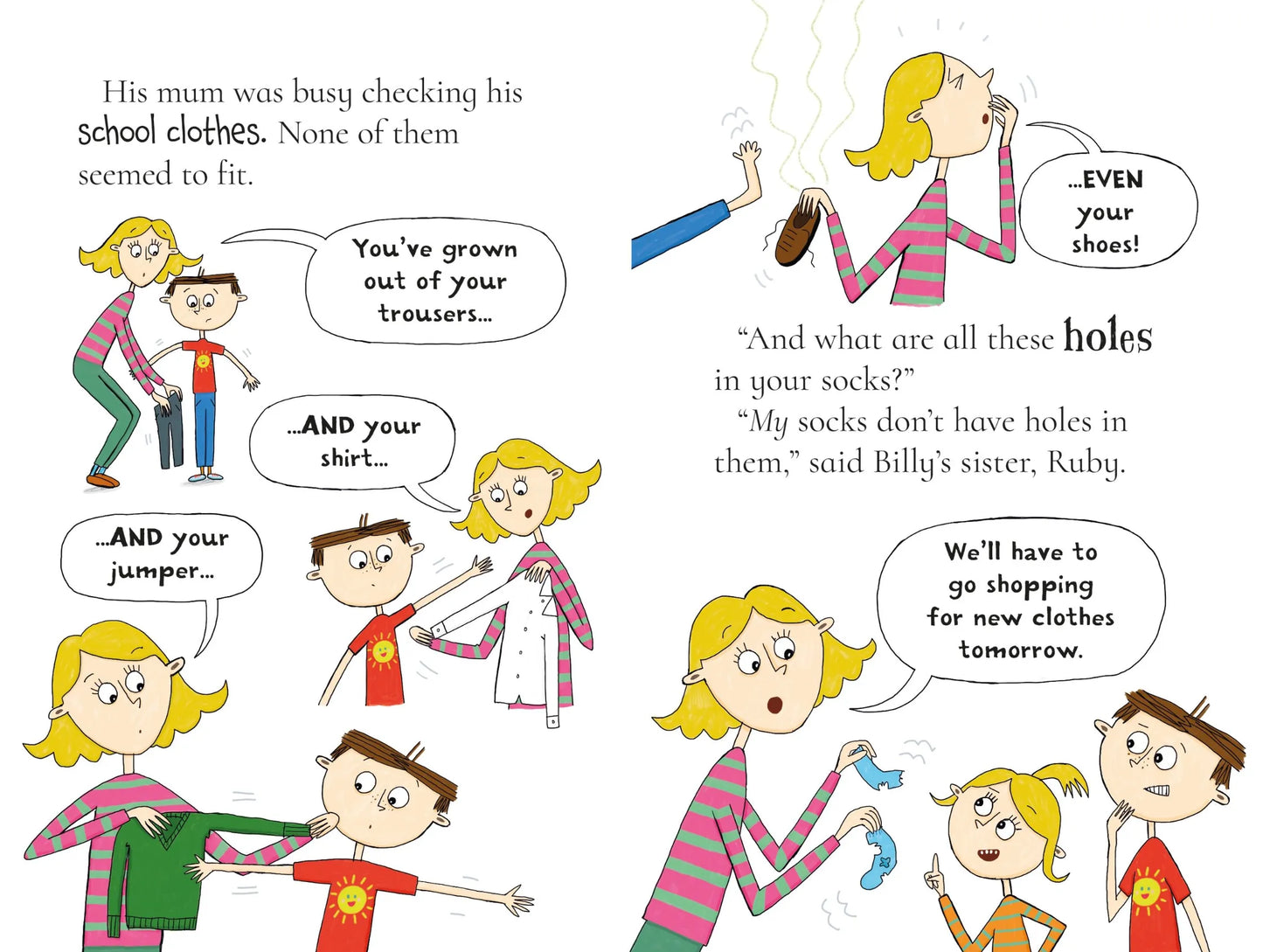 Billy and the Mini Monsters: Go Back to School, Usborne