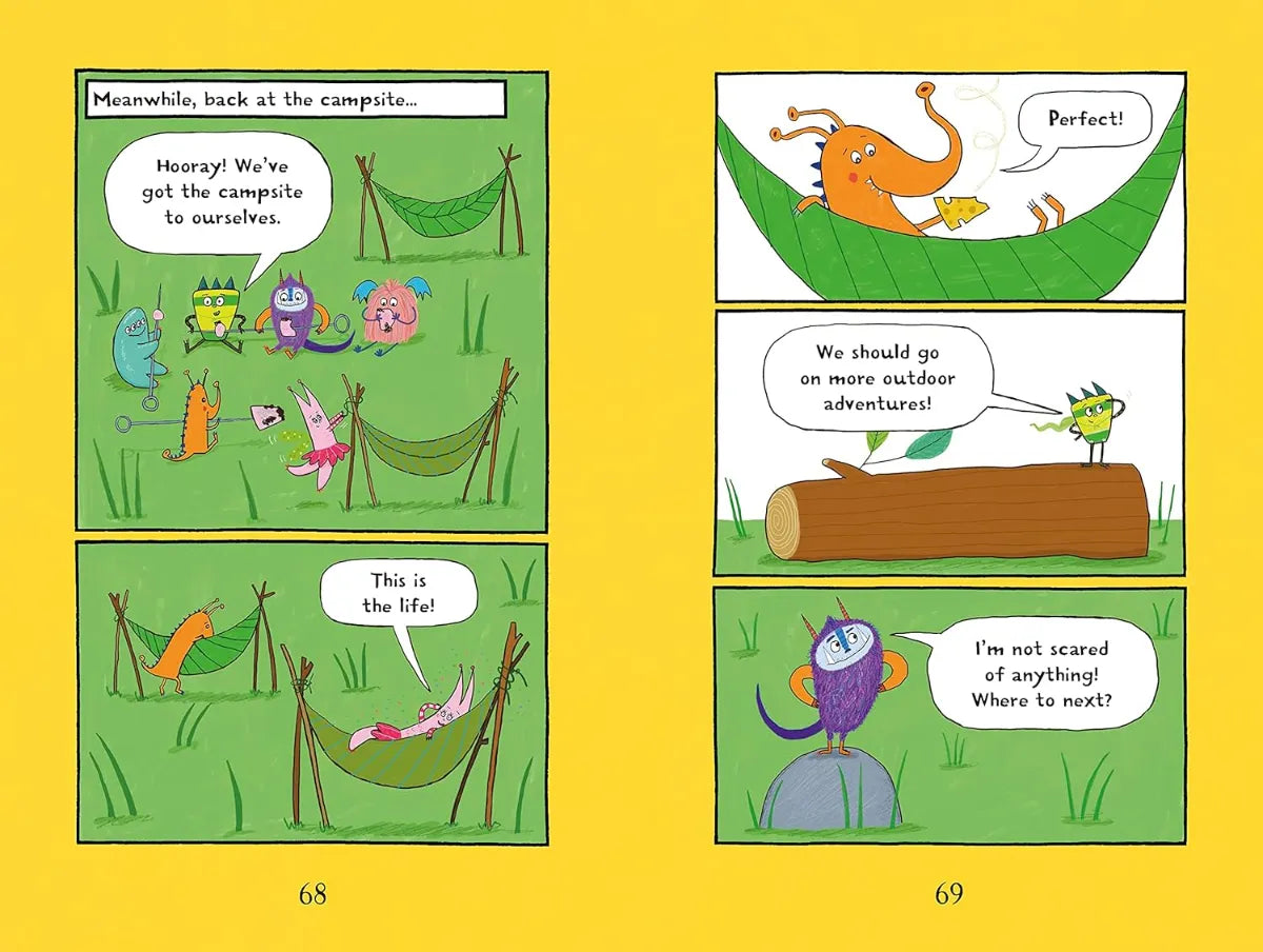 Billy and the Mini Monsters: Go Camping, Usborne
