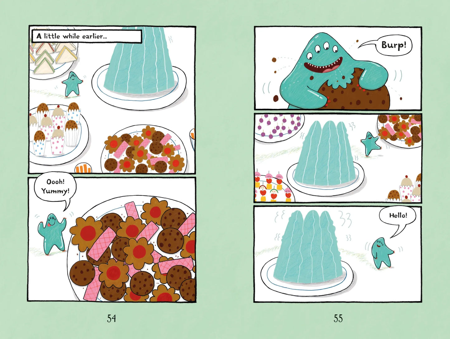 Billy and the Mini Monsters: Go to a Party, Usborne