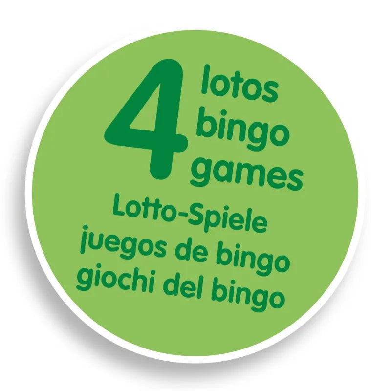 Bingo Game 3+: Numero Bingo, Djeco