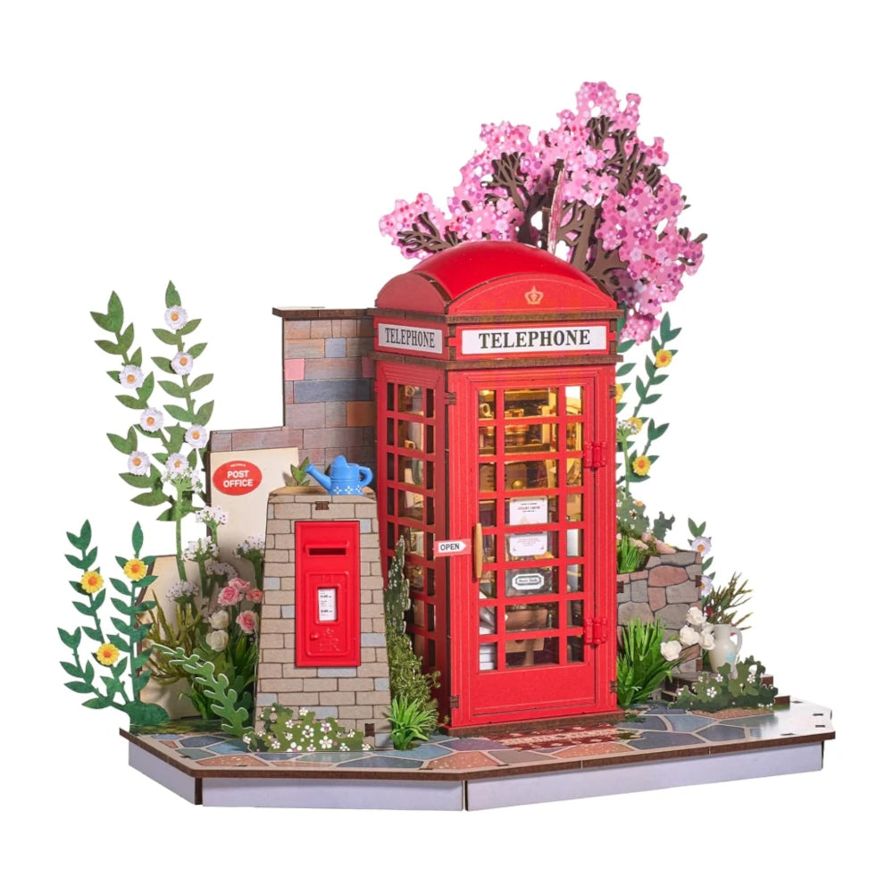 3D Wooden Puzzle: Blossom Book Booth TGS05, Rolife