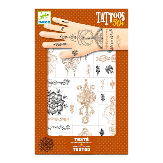 Body Art Tattoos: Oriental Breeze, Djeco